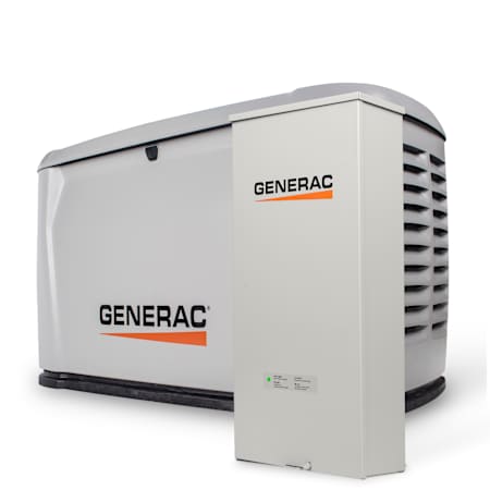Generac 26kW Single-Phase Air-Cooled Multi-Fuel Standby Generator with 200A Automatic Transfer Switch N/A